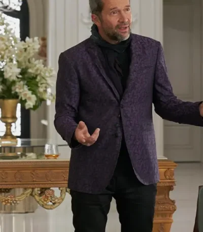 Rick Eden Mr. Monk’s Last Case: A Monk Movie Purple Blazer