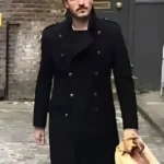 Rob Laird Casting Kill Black Wool Coat