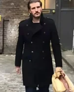 Rob Laird Casting Kill Black Wool Coat