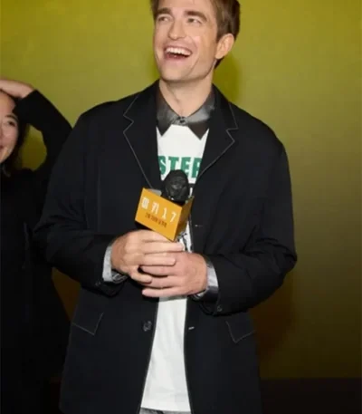 Robert Pattinson Mickey 17 Black Blazer