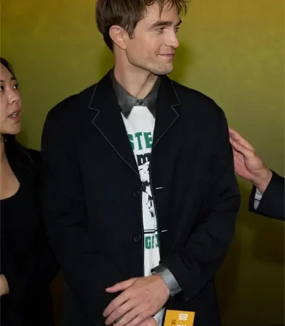 Robert Pattinson Mickey 17 Black Blazer