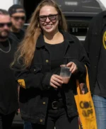 Ronda Rousey Black Denim Jacket