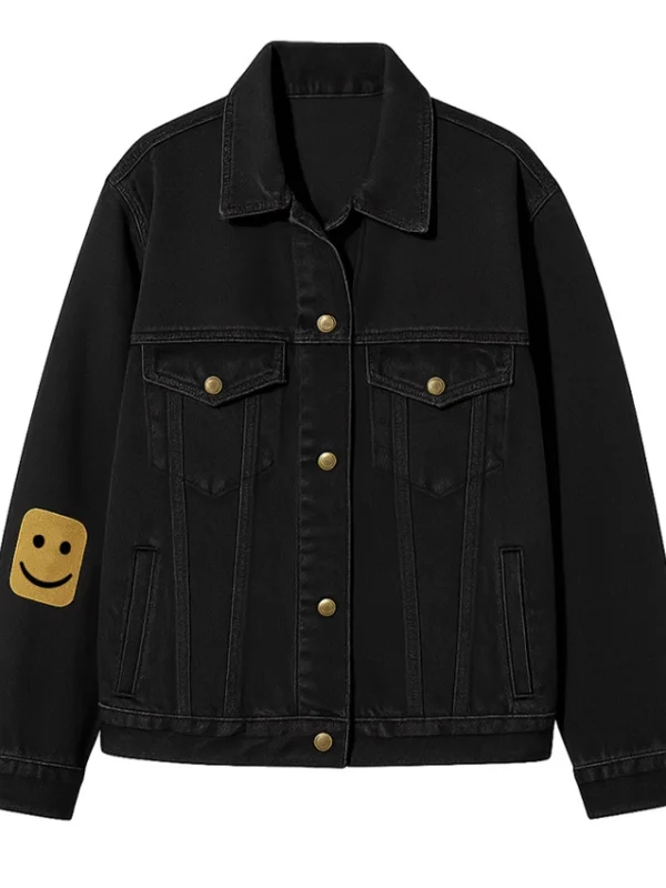 Ronda Rousey Black Denim Jacket