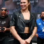Ronda Rousey Cropped Leather Jacket