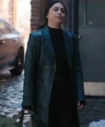 Rosa Salazar Play Dirty Black Coat