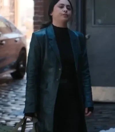 Rosa Salazar Play Dirty Black Coat