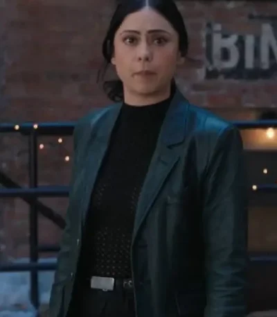 Rosa Salazar Play Dirty Black Coat
