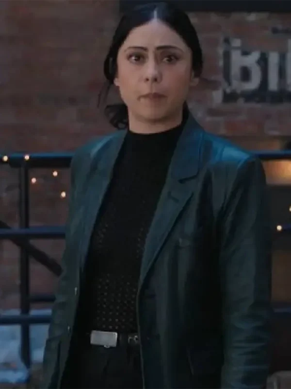 Rosa Salazar Play Dirty Black Coat