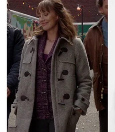 Rosalee Calvert Grimm S04 Grey Wool Coat
