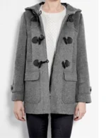 Rosalee Calvert Grimm S04 Grey Wool Coat