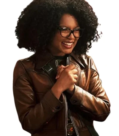 Rosalind Walker Chilling Adventures of Sabrina Dark Brown Cropped Jacket