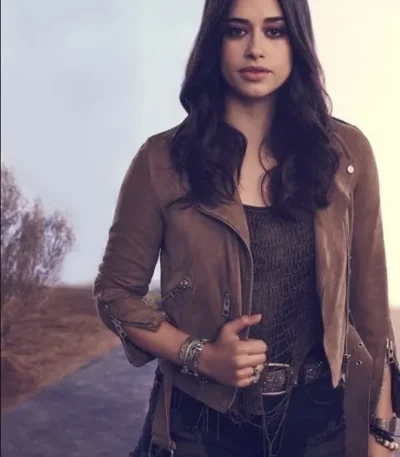Roswell New Mexico Liz Ortecho Suede Jacket