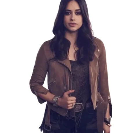 Roswell New Mexico Liz Ortecho Suede Jacket