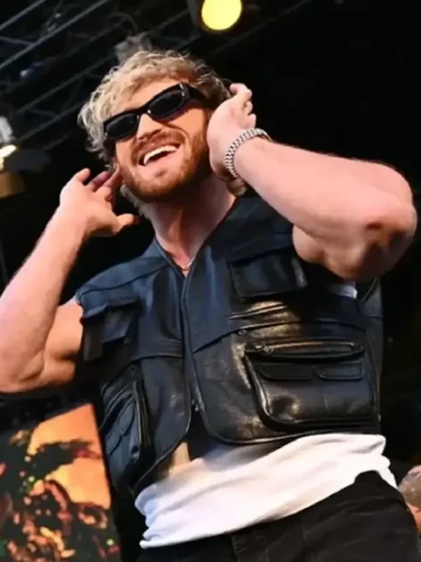 Royal Rumble Kickoff Logan Paul Black Vest