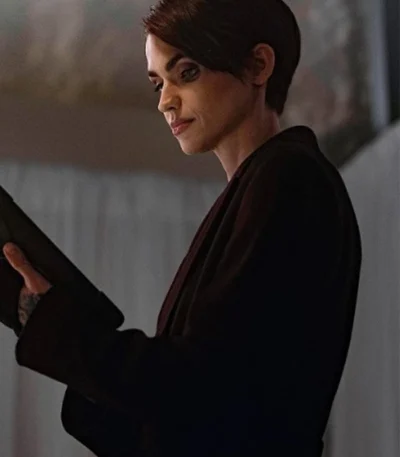 Ruby Rose The Collective 2023 Black Trench Coat