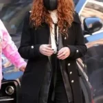 Russian Doll S02 Nadia Vulvokov Black Long Coat