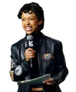 SXSW 2026 Liza Koshy Leather Jacket