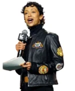 SXSW 2026 Liza Koshy Leather Jacket