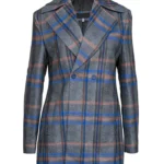 Safe Home 2023 Aisha Dee Grey Check Coat