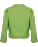 Sam Greenfield Luck Green Leather Jacket