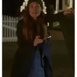 Sam & Kate 2022 Schuyler Fisk Black Coat
