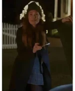 Sam & Kate 2022 Schuyler Fisk Black Coat