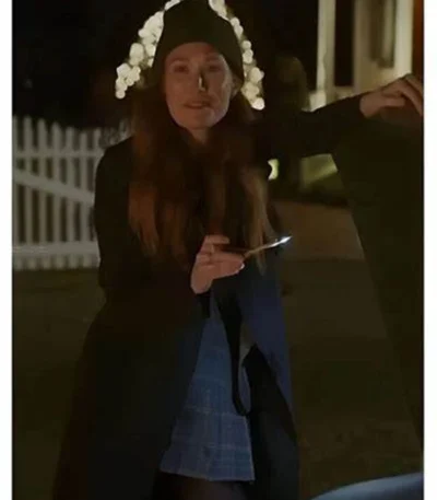 Sam & Kate 2022 Schuyler Fisk Black Coat