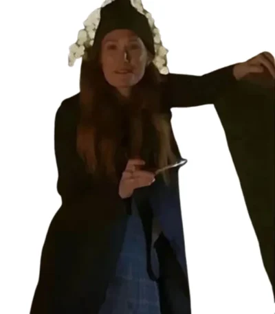 Sam & Kate 2022 Schuyler Fisk Black Coat
