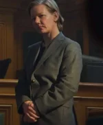 Sandra Hüller Anatomy of a Fall 2023 Blue Blazer