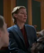 Sandra Hüller Anatomy of a Fall 2023 Blue Blazer