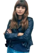 Sandra Zubovic Barracuda Queens Black Leather Jacket