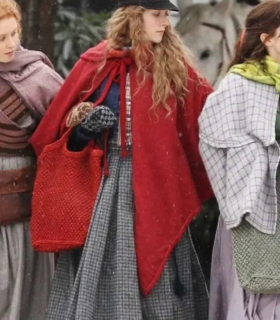 Little Women Jo March Red Coat