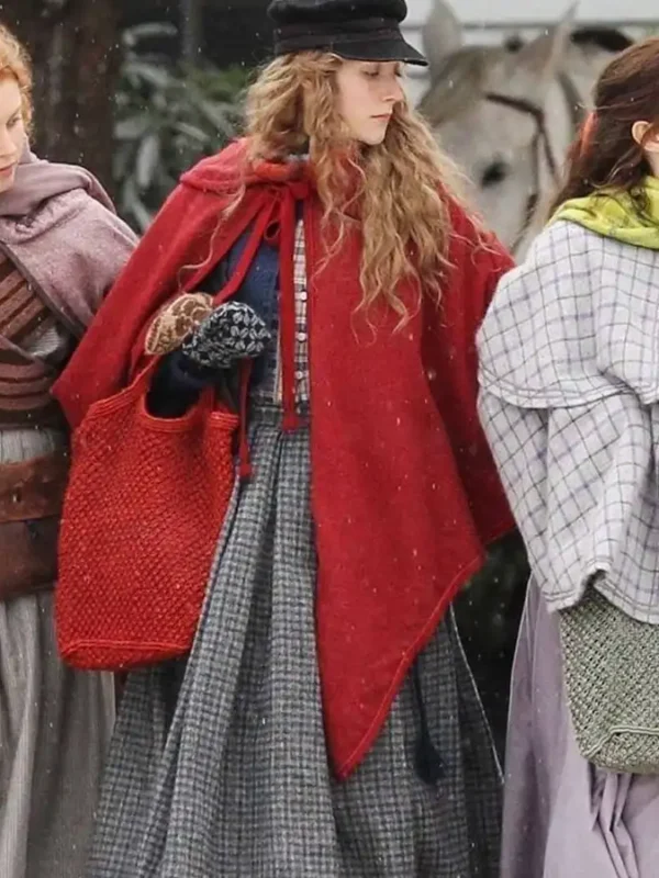 Little Women Jo March Red Coat