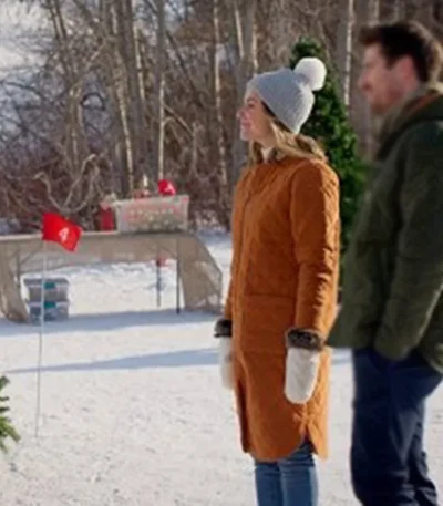 Sara Canning Coupled Up for Christmas Coat