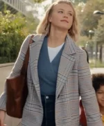 Sara Exterritorial Checked Coat