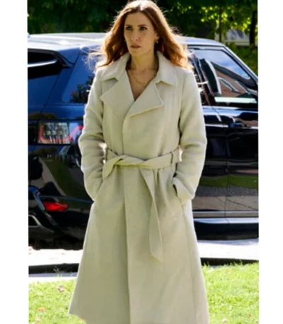 Sarah Levy SurrealEstate White Wool Coat