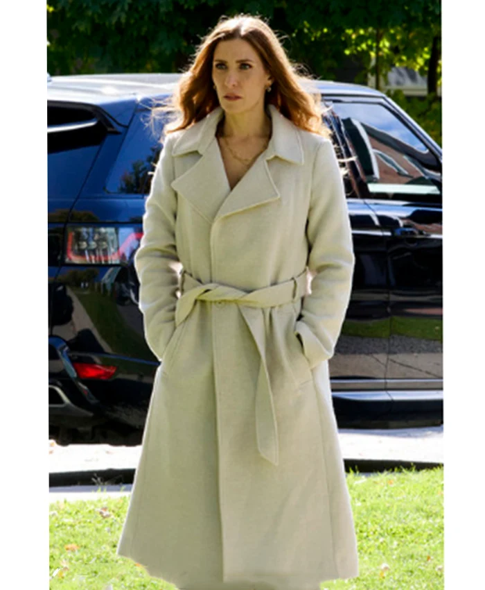 Sarah Levy SurrealEstate White Wool Coat Sarah Levy SurrealEstate White Wool Coat