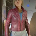 Sarah Morgan Starfield Leather Jacket