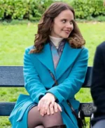 Sarah Ramos Christmas In Notting Hill Trench Coat