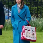 Sarah Ramos Christmas In Notting Hill Trench Coat