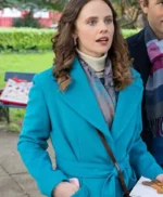 Sarah Ramos Christmas In Notting Hill Trench Coat