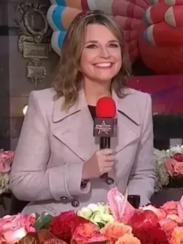 Savannah’s Double Breasted Coat at Thanksgiving Parade