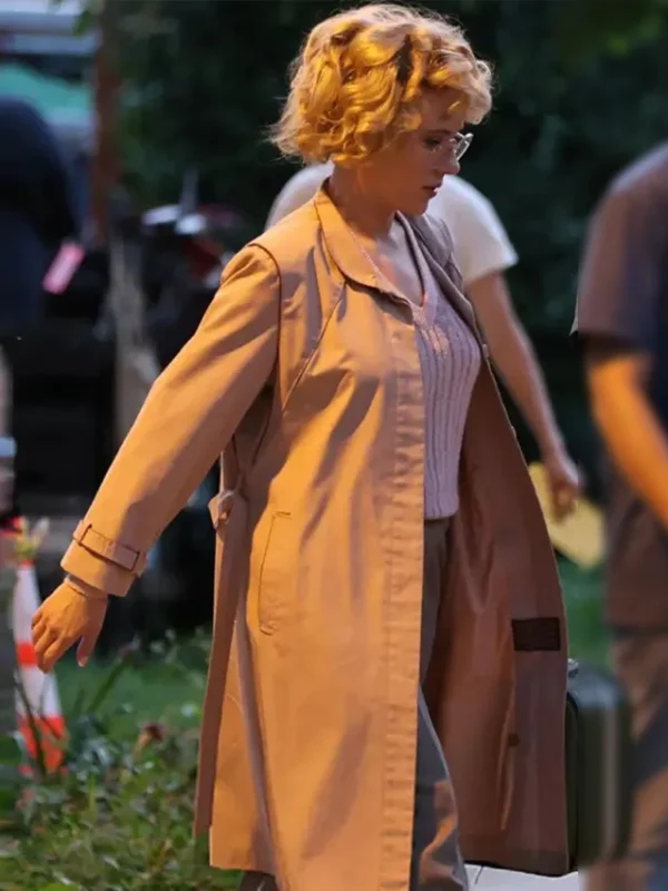 Scarlett Johansson Paper Tiger Coat