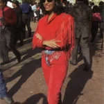 Selena The Series S02 Quintanilla Red Leather Jacket