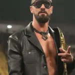 Seth Rollins Monday Night RAW Black Leather Jacket