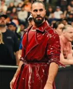 Seth Rollins Monday Night RAW Red Trench Coat