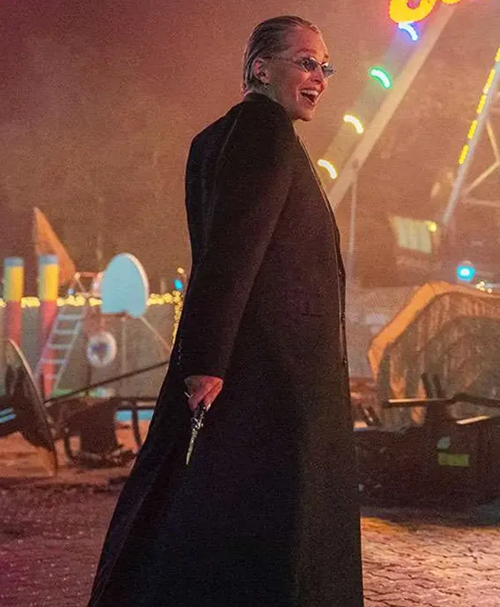 Sharon Stone Nobody 2 Black Coat Sharon Stone Nobody 2 Black Coat