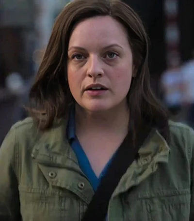 Shining Girls Elisabeth Moss Green Jacket