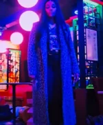 Ariana Debose Love Hurts Leopard Coat