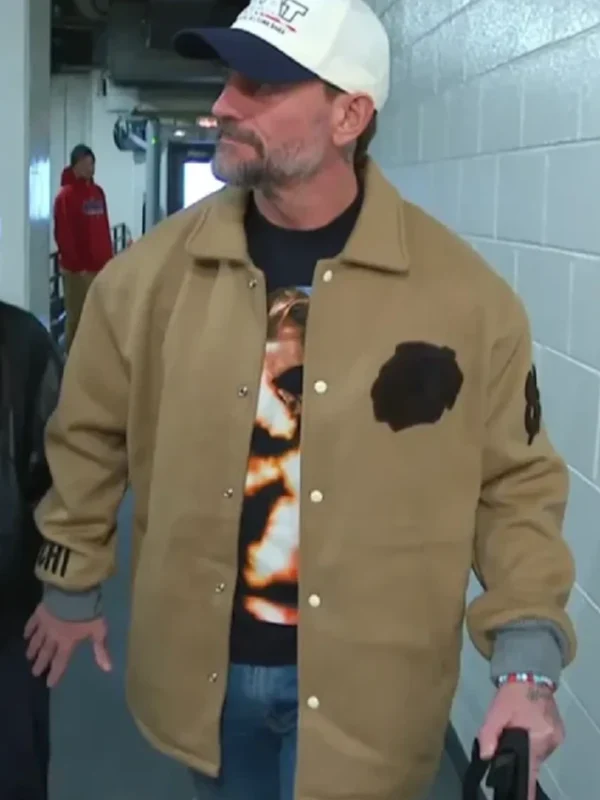 CM Punk Chicago Blackhawks jacket